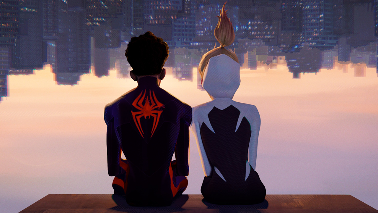 imagem do filme com miles e gwen